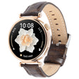 20mm Silver Steel Buckle Genuine Leather Watch Band Wristband(Coffee) - 20mm Bands by PMc TechLife | Online Shopping South Africa | PMc TechLife | Buy Now Pay Later Mobicred