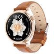 22mm Silver Steel Buckle Genuine Leather Watch Band Wristband(Brown) - 22mm Bands by PMc TechLife | Online Shopping South Africa | PMc TechLife | Buy Now Pay Later Mobicred