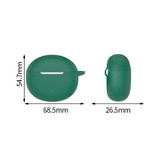 For Realme Buds T01 Wireless Earphone Silicone Protective Case(Black)