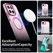 For Honor X8c 4G Candy Magsafe PC Hybrid TPU Phone Case(Red)