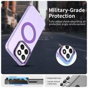 For Honor X8c 4G Candy Magsafe PC Hybrid TPU Phone Case(Purple)