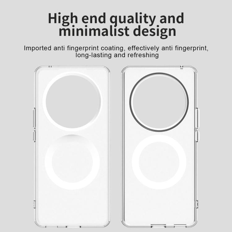 For Honor X9 Candy Magsafe PC Hybrid TPU Phone Case(White)