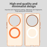 For Honor X9 Candy Magsafe PC Hybrid TPU Phone Case(Orange)