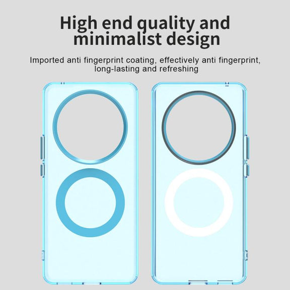 For Honor X9 Candy Magsafe PC Hybrid TPU Phone Case(Blue)