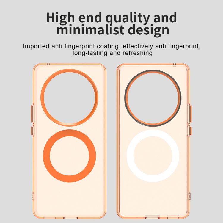For Honor X50 Candy Magsafe PC Hybrid TPU Phone Case(Orange)