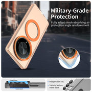 For Honor X50 Candy Magsafe PC Hybrid TPU Phone Case(Orange)