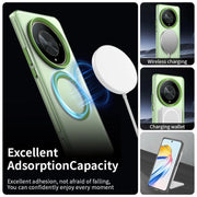 For Honor X50 Candy Magsafe PC Hybrid TPU Phone Case(Green)