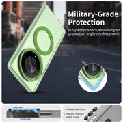 For Honor X50 Candy Magsafe PC Hybrid TPU Phone Case(Green)