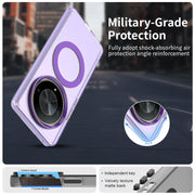 For Honor X50 Candy Magsafe PC Hybrid TPU Phone Case(Purple)
