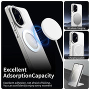 For Honor 300 Candy Magsafe PC Hybrid TPU Phone Case(White)