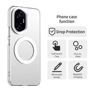 For Honor 300 Candy Magsafe PC Hybrid TPU Phone Case(White)