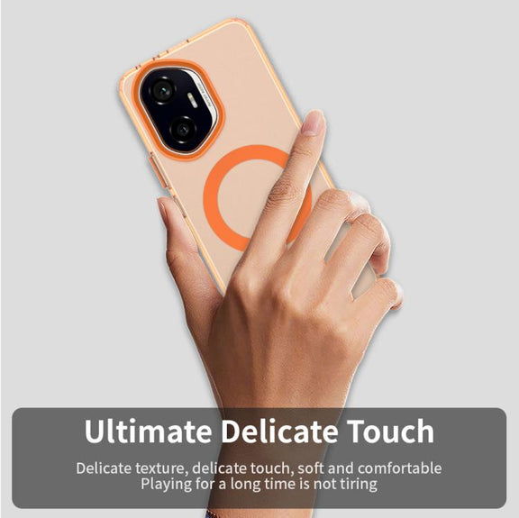 For Honor 300 Candy Magsafe PC Hybrid TPU Phone Case(Orange)