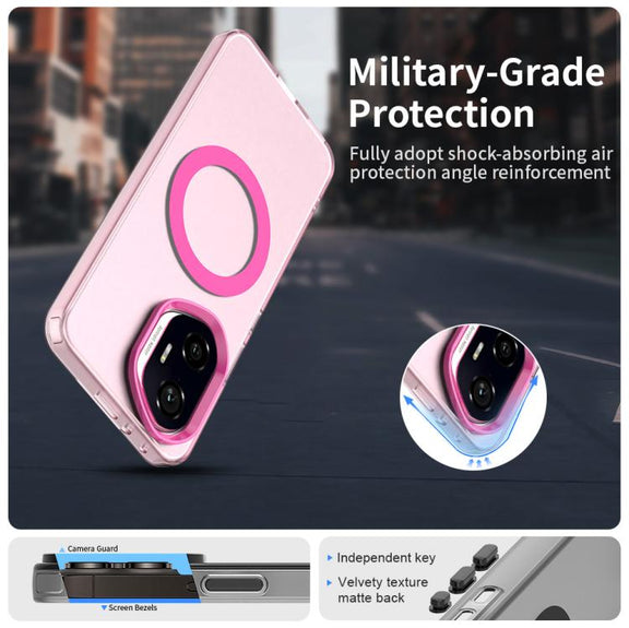 For Honor 300 Candy Magsafe PC Hybrid TPU Phone Case(Red)