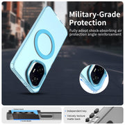 For Honor 300 Candy Magsafe PC Hybrid TPU Phone Case(Blue)