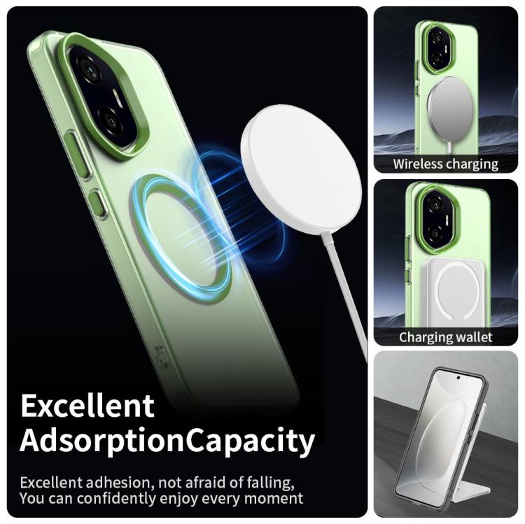 For Honor 300 Candy Magsafe PC Hybrid TPU Phone Case(Green)