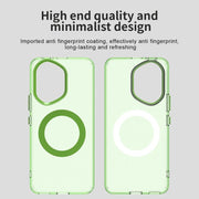 For Honor 300 Candy Magsafe PC Hybrid TPU Phone Case(Green)