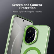 For Honor 300 Candy Magsafe PC Hybrid TPU Phone Case(Green)