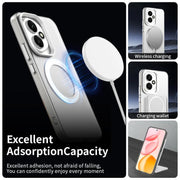 For Honor 400 Global 156.5mm Candy Magsafe PC Hybrid TPU Phone Case(White)