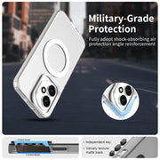 For Honor 400 Global 156.5mm Candy Magsafe PC Hybrid TPU Phone Case(White)