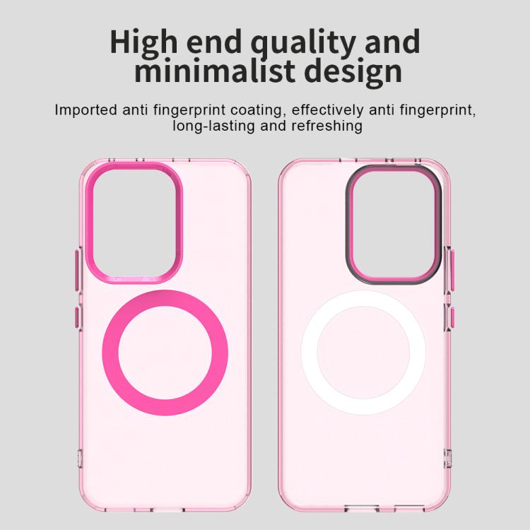 For Honor 400 Global 156.5mm Candy Magsafe PC Hybrid TPU Phone Case(Red)