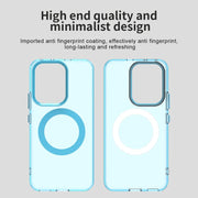 For Honor 400 Global 156.5mm Candy Magsafe PC Hybrid TPU Phone Case(Blue)