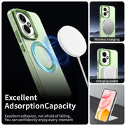 For Honor 400 Global 156.5mm Candy Magsafe PC Hybrid TPU Phone Case(Green)