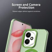 For Honor 400 Global 156.5mm Candy Magsafe PC Hybrid TPU Phone Case(Green)