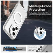 For Honor 400 Pro Global 160.8mm Candy Magsafe PC Hybrid TPU Phone Case(White)