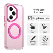 For Honor 400 Pro Global 160.8mm Candy Magsafe PC Hybrid TPU Phone Case(Red)