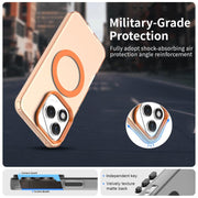 For Honor 400 Lite Global Candy Magsafe PC Hybrid TPU Phone Case(Orange)