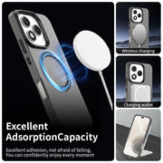 For Honor 400 Lite Global Candy Magsafe PC Hybrid TPU Phone Case(Black)
