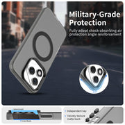 For Honor 400 Lite Global Candy Magsafe PC Hybrid TPU Phone Case(Black)