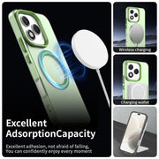 For Honor 400 Lite Global Candy Magsafe PC Hybrid TPU Phone Case(Green)