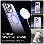 For Honor 400 Lite Global Candy Magsafe PC Hybrid TPU Phone Case(Purple)