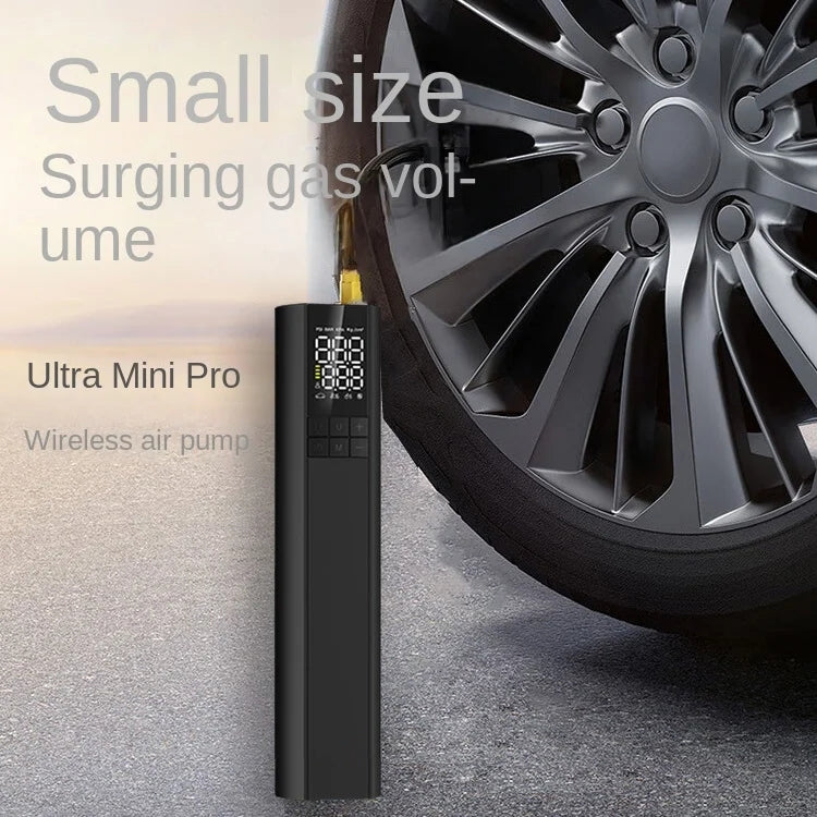 T6 Car Digital Display Portable Smart Electric Wireless Air Pump(Black) - free shipping - PMC Jewellery - Order now!