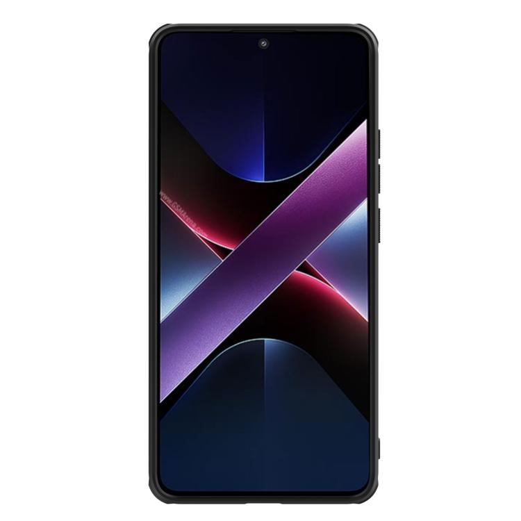 For Xiaomi Poco X7 Pro NILLKIN Frosted Shield Pro Magnetic Phone Case(Black) - Xiaomi Cases by NILLKIN | Online Shopping South Africa | PMC Jewellery | Buy Now Pay Later Mobicred