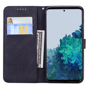 For Samsung Galaxy S25 5G Retro Skin Feel Butterflies Embossing Horizontal Flip Leather Phone Case(Black)