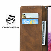 For Samsung Galaxy S25 5G Retro Skin Feel Butterflies Embossing Horizontal Flip Leather Phone Case(Brown)