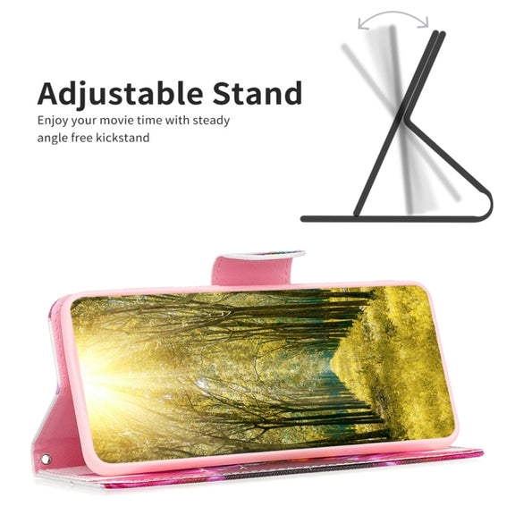 For Samsung Galaxy S25 Ultra 5G Colored Drawing Pattern Leather Phone Case(Sun Flower)