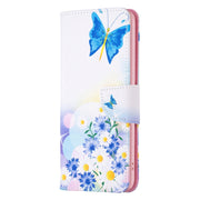 For Samsung Galaxy S25 Ultra 5G Colored Drawing Pattern Leather Phone Case(Butterfly Love)