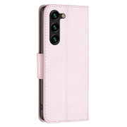 For Samsung Galaxy S25+ 5G Litchi Texture Pure Color Flip Leather Phone Case(Rose Gold)