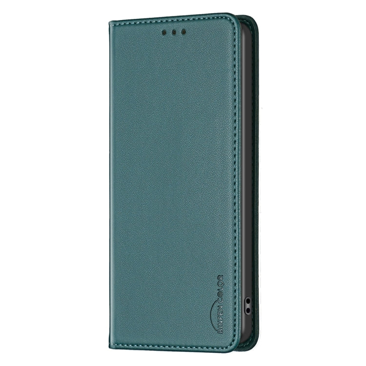 For Samsung Galaxy S25 Ultra 5G Magnetic Leather Phone Case(Green)
