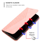 For Samsung Galaxy S25 Ultra 5G Diamond Splicing Skin Feel Magnetic Leather Phone Case(Rose Gold)