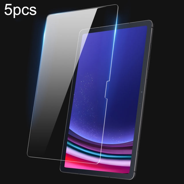 For Samsung Galaxy Tab S10+ 5pcs DUX DUCIS 0.33mm 9H HD Full Screen Tempered Glass Film