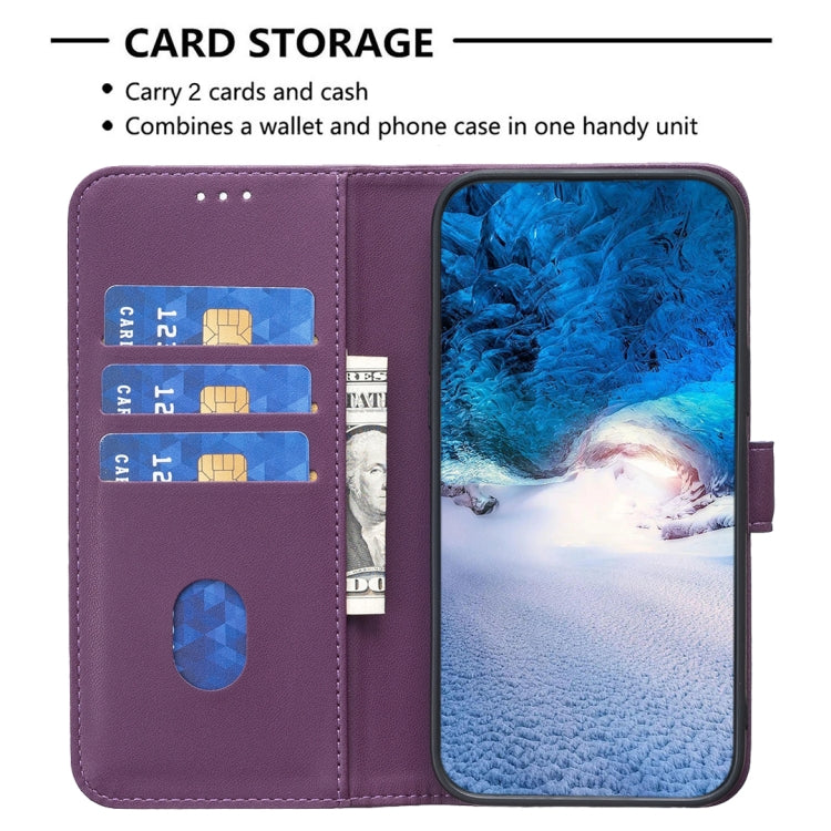 For Samsung Galaxy S25 Ultra 5G Magnetic Buckle Leather Phone Case(Purple) - Galaxy S25 Ultra 5G Cases by PMC Jewellery | Online Shopping South Africa | PMC Jewellery | Buy Now Pay Later Mobicred