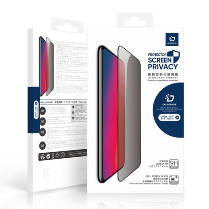 For iPhone 16e 5pcs DUX DUCIS 0.33mm 9H High Aluminum Anti-spy HD Tempered Glass Film - free shipping - PMC Jewellery - Order now!