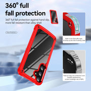 For Samsung Galaxy S25 5G TPU + PC Lens Protection Phone Case(Red)