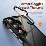 For Samsung Galaxy S25+ 5G TPU + PC Lens Protection Phone Case(Black)