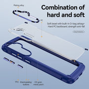 For Samsung Galaxy S25+ 5G TPU + PC Lens Protection Phone Case(Blue)