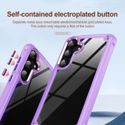For Samsung Galaxy S25+ 5G TPU + PC Lens Protection Phone Case(Purple)